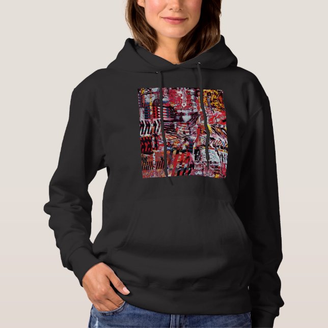 Sudadera Adult Pullover Hoodie – Fragmented Pulse (Anverso)