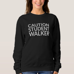 Sudadera Adulto estudiante Walker Leg Amputee