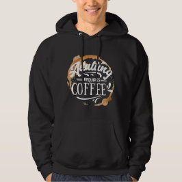 SUDADERA ADULTO REQUIERE CAFÉ - AMANTE DEL CAFÉ
