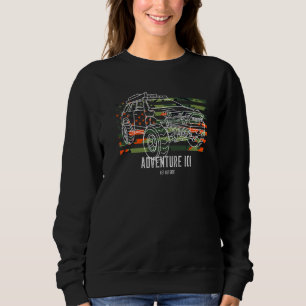 Sudadera Adventure 101 4runner Hunting Camo Bandera De Ee.U