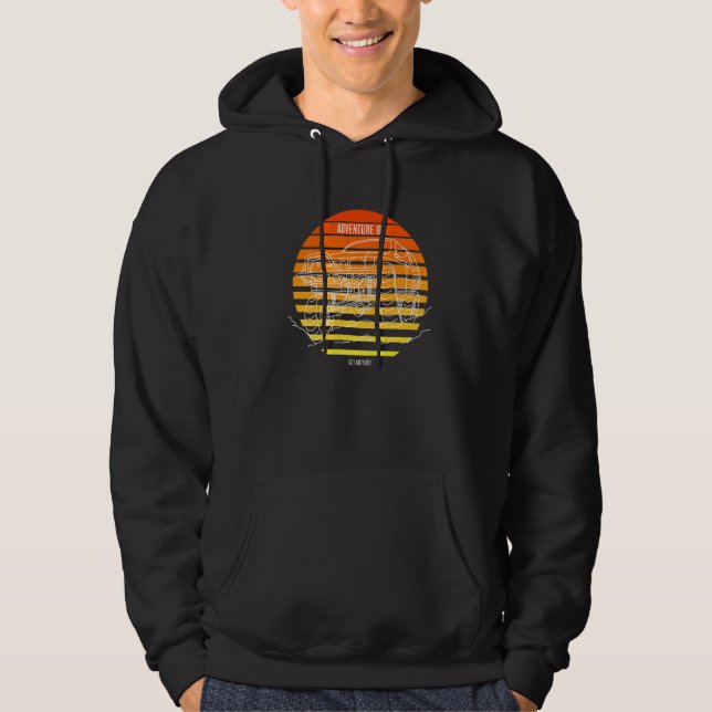 Sudadera Adventure 101 4runner Into The Sun (Anverso)