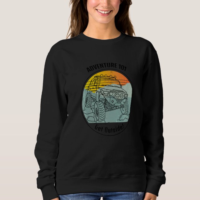 Sudadera Adventure 101 Fj Cruiser to Beautiful Outdoor O (Anverso)