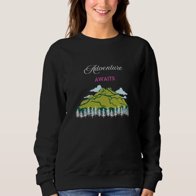 Sudadera Adventure Awaits (Anverso)