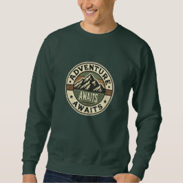 Sudadera Adventure Awaits - Camisas suaves al aire libre vi