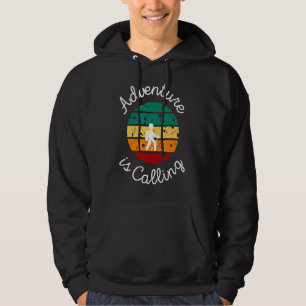 Sudadera Adventure está llamando a la naturaleza "Hiker Vin