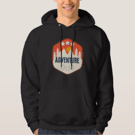 Sudadera Adventure is Out There, acampada divertida y al ai