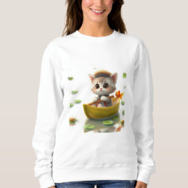 Sudadera Adventurous Kitten Bote Sweatshirt