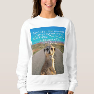 Sudadera Adventurous Meerkat Living