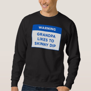 Sudadera Advertencia Al Abuelo Le Gusta Saltar Las Reglas D
