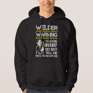 Sudadera Advertencia de soldadores