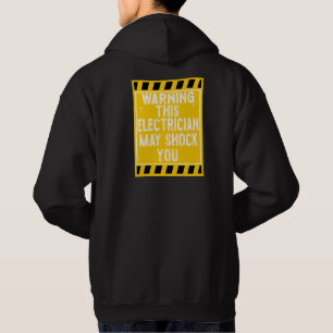 Sudadera Advertencia: Este Electrista Puede Conmocionarte A