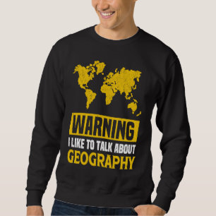 Sudadera Advertencia Me gusta hablar sobre el profesor de g