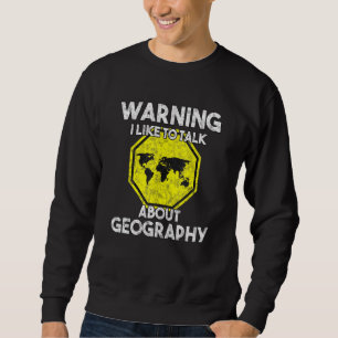 Sudadera Advertencia Me gusta hablar sobre el profesor de g