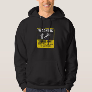 Sudadera Advertencia Para Evitar Lesiones No Me Digas Cómo