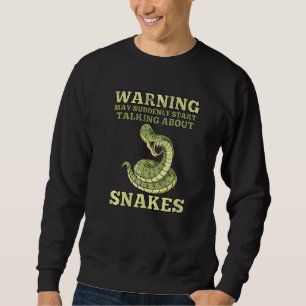 Sudadera Advertencia Puede Hablar De Repentinamente Serpien