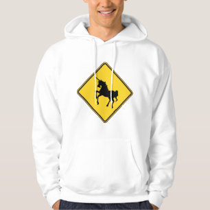 Sudadera Advertencia Unicornios