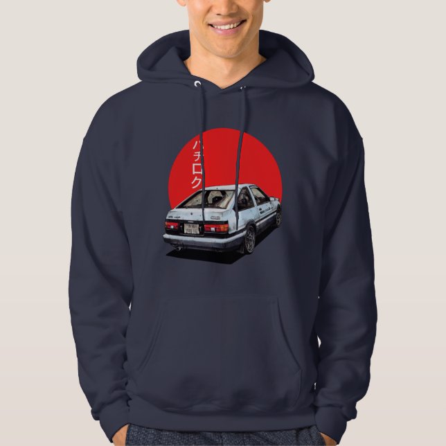 Sudadera AE86 Inicial de la película Trueno Japón (Anverso)