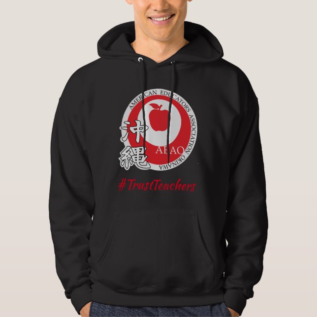 Sudadera AEAO (negro) (Anverso)