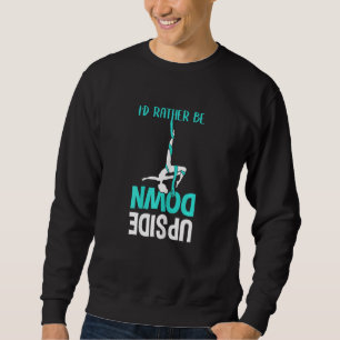 Sudadera Aerialista Femenina Bailarina de Seda Aérea y Yoga