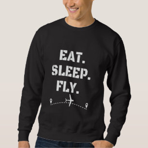 Sudadera Aeródromo del piloto de vuelo de aviación del pilo