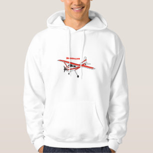 Sudadera Aeronave de dibujos animados con tren de aterrizaj