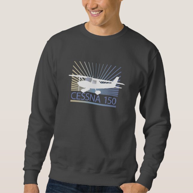 Sudadera Aeroplano de Cessna 150 (Anverso)