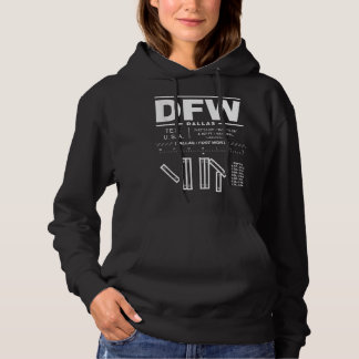 Sudadera Aeropuerto Internacional de Dallas Fort Worth