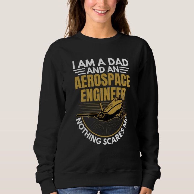 Sudadera Aerospace Engineer Dad Engineering Graphic (Anverso)