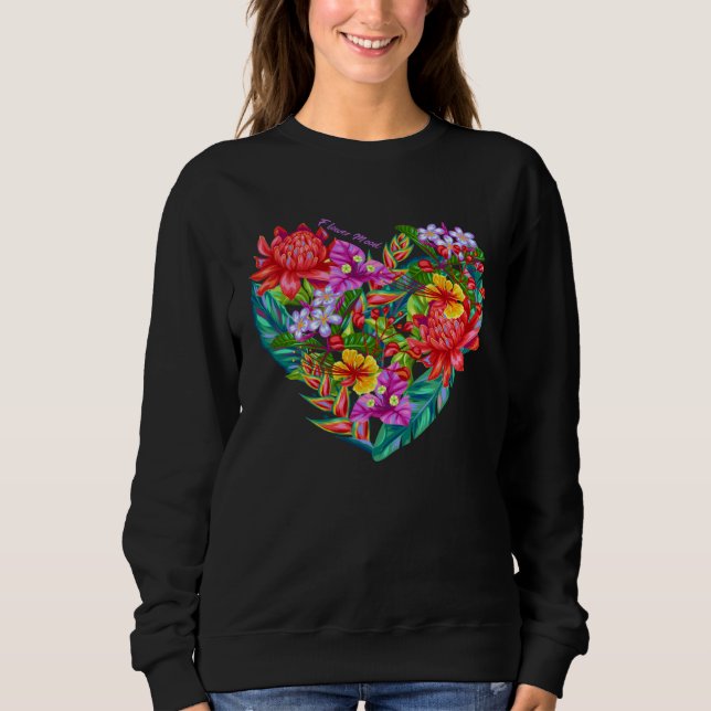 Sudadera Aesthetic And Cozy Flower Mood For Beauty Searcher (Anverso)
