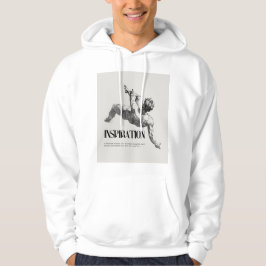 Sudadera Aesthetic Falling Man Pencil Drawing Renaissance T