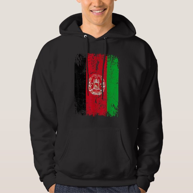 Sudadera AFGHANISTAN Flag Women's Men's Children's Afghani (Anverso)