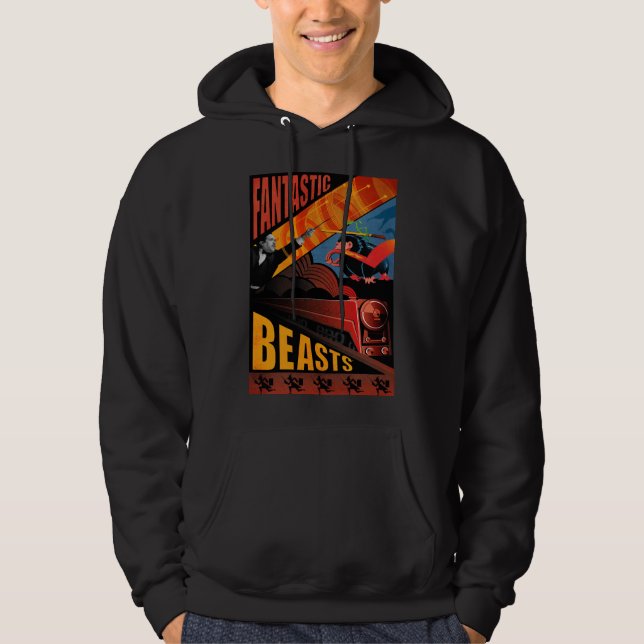 Sudadera Afiche de venado de las bestias fantásticas de Jac (Anverso)