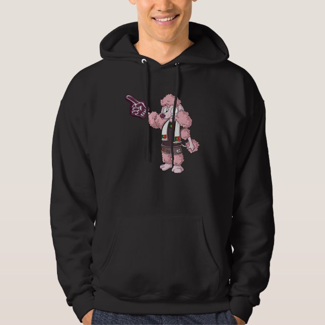 Sudadera Aficionado Caniche Portugal (Anverso)