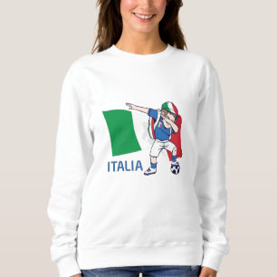 Sudadera Aficionado de fútbol de Italia niño dabbing