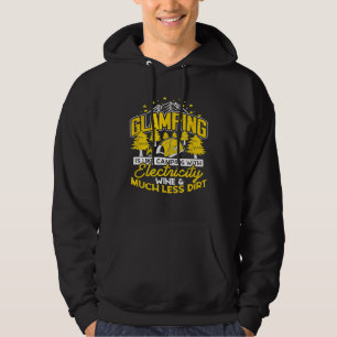 Sudadera Aficionado del vino campista mujeres chicas hobby