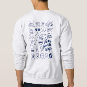 Sudadera Aficiones Retro y Estética de Viaje
