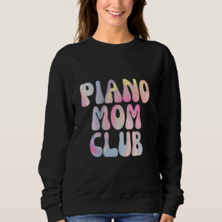 Sudadera Afiliación divertida al club de mamá de piano
