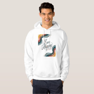 Sudadera Afirmación radiante - Estoy Feliz