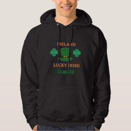 Sudadera Afortunado trébol irlandés Irlanda