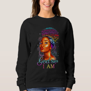 Sudadera África negra: El embriagador poder de la reina
