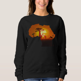 Sudadera Africa Savannah Continent Lion African King Cradle