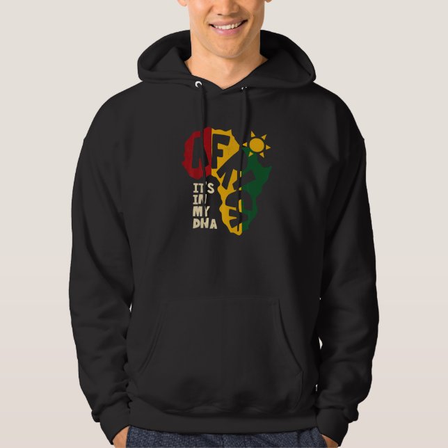 Sudadera Africa with sun It's in my DNA (Anverso)