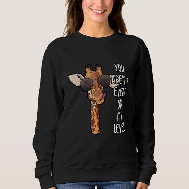Sudadera Africa Zoo Keeper Giraffe (Anverso)