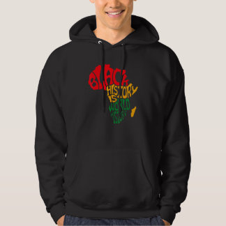 Sudadera African American Black History Is World History