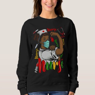 Sudadera African American Nurse Black History Month Pride B