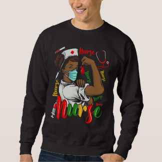Sudadera African American Nurse Black History Month Pride B