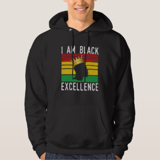 Sudadera African American Pride Celebration I Am Black Exce