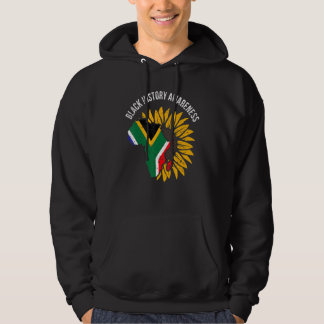 Sudadera African Flag Flower Cool Black History Awareness M