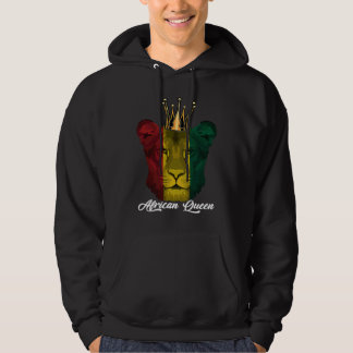 Sudadera African Queen Lion Black History Month BLM Pride B