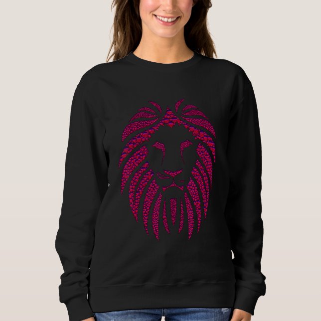 Sudadera African wild cats Big Cats leopard and lion big ca (Anverso)